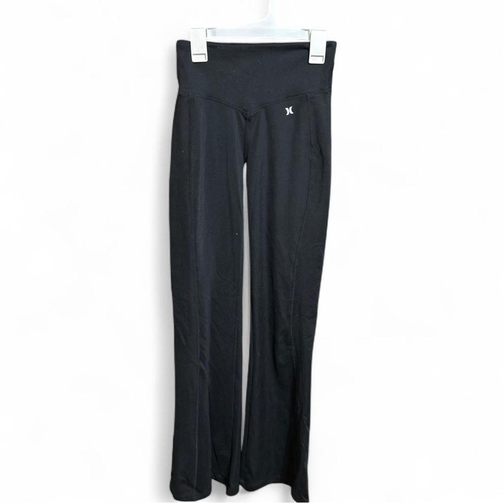 Hurley women's high-waisted black yoga pants - Small